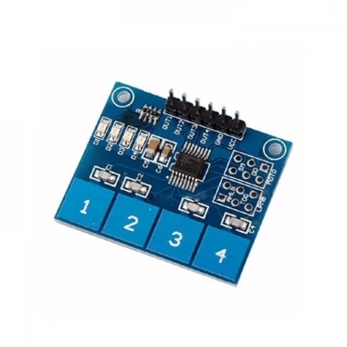 TTP224 4 Kanallı Dokunmatik Tuş Takımı Keypad