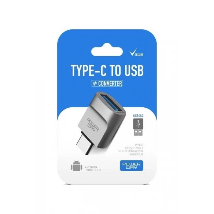 TYPE-C to USB-A Çevirici Adaptör