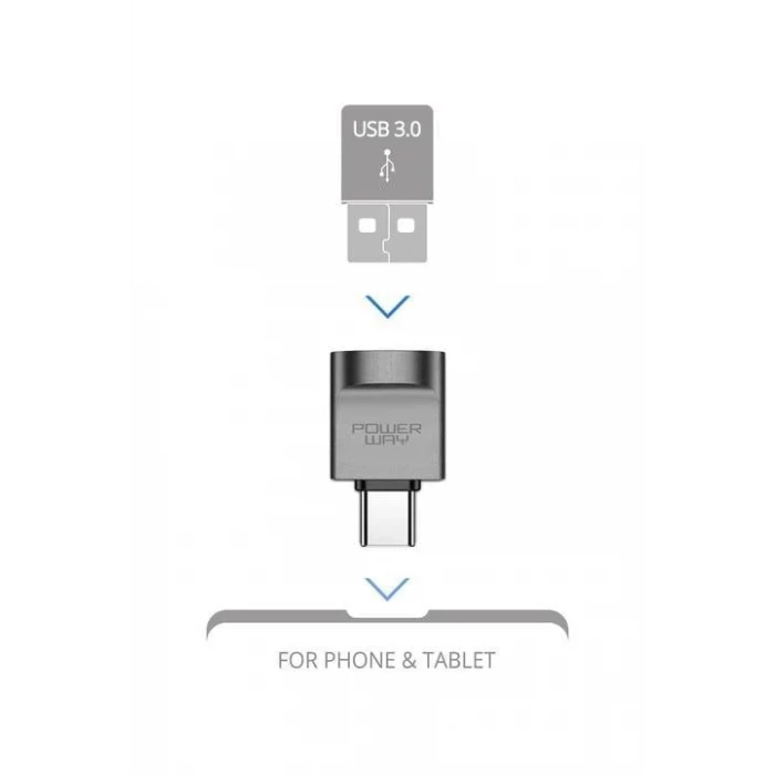TYPE-C to USB-A Çevirici Adaptör