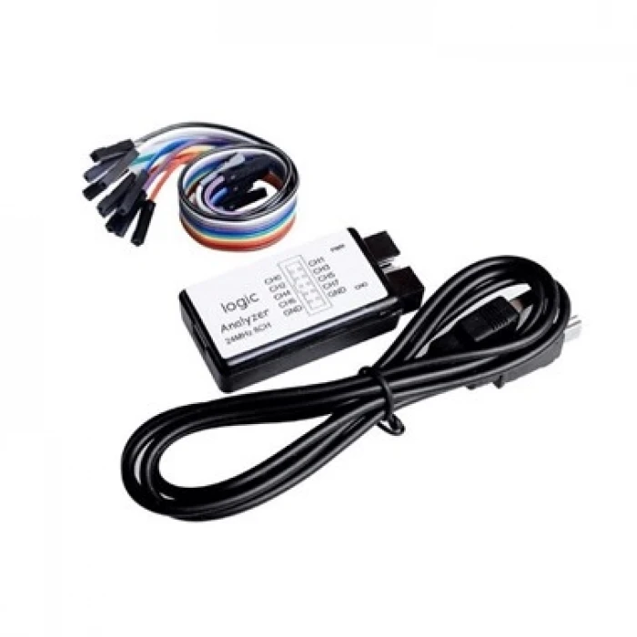 USB Lojik Analizör - 24 MHz 8 Kanal