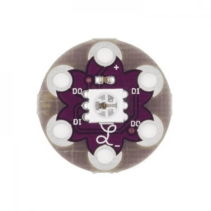 WS2812 LilyPad RGB LED Modülü - Pixel Board