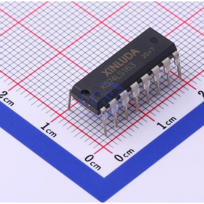 XD74LS163N DIP16 4Bit Senkron Binary Sayıcı Lojik Entegra