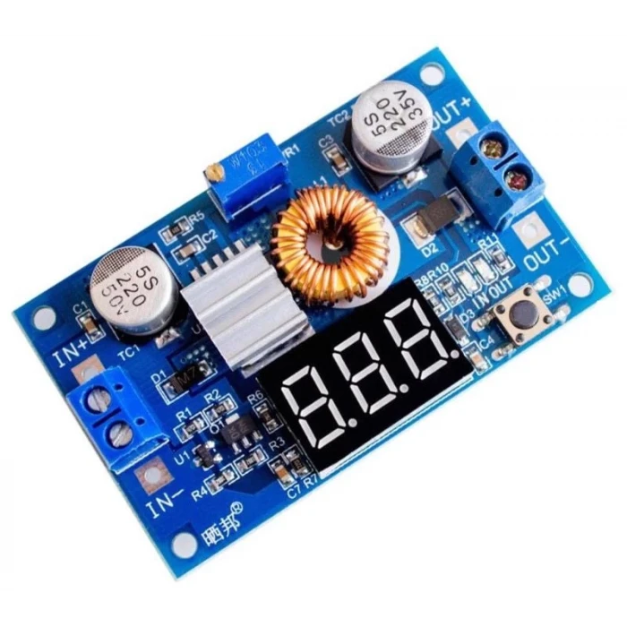 XL4015 5A 75W DC DC Göstergeli Voltaj Regülatörü