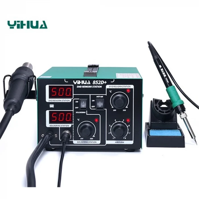 Yihua 852D+ Sıcak Hava Üflemeli Havya İstasyonu