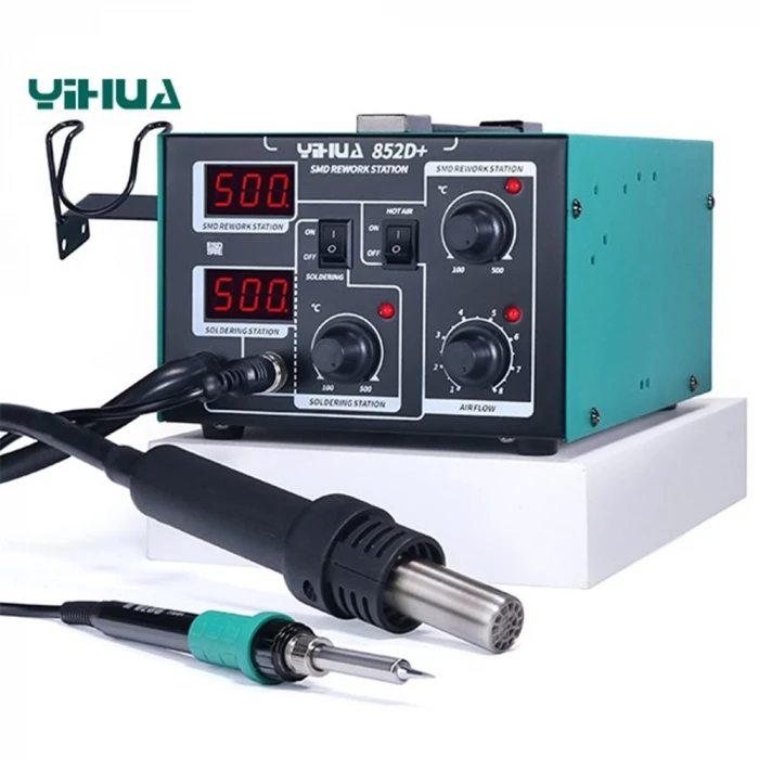 Yihua 852D+ Sıcak Hava Üflemeli Havya İstasyonu