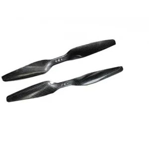 1255 Karbon Fiber Pervane Seti 1CW+1CCW Siyah