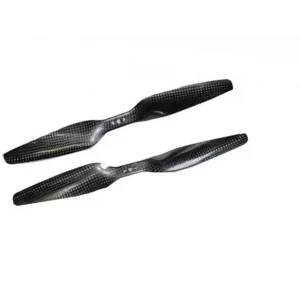 1555 Karbon Fiber Drone Pervane Seti CW CCW Siyah