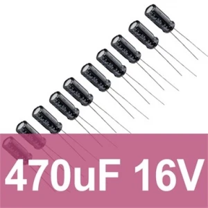 470uF 16V Elektrolitik Kondansatör