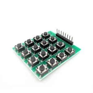 4x4 Matrix 16 Tact Buton Keypad Modülü