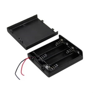 4xAA Kutulu Switchli Pil Yuvası