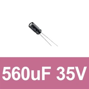 560uF 35V Elektrolitik Kondansatör