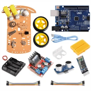 ARDUİNO 2WD ARAÇ SETİ - ENGELDEN KAÇAN ROBOT KİTİ - VİDEOLU