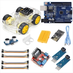 Arduino Süper Combo 4Wd Araç Seti Wifi