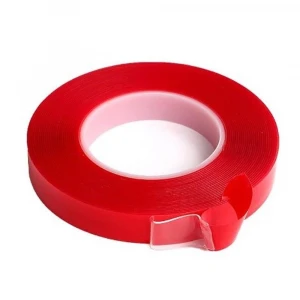 Çift Taraflı Şeffaf Silikon Bant 18mm 1.4mt