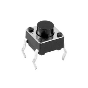 Mini Tact Switch Buton 6x6x10mm - 4 Pin
