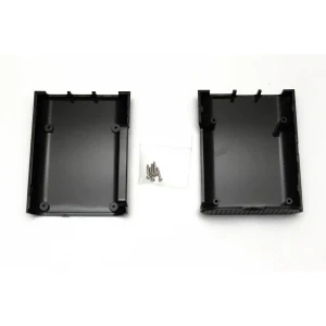 Raspberry Pi 4 Oval Siyah Muhafaza Kutusu