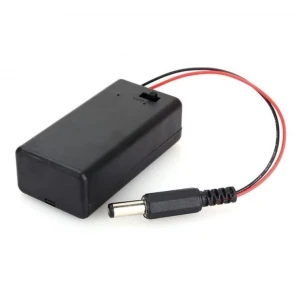 SBH-9V Pil Yuvası Kapaklı 2.1mm Jak Girişli