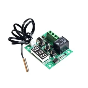 W1209 Röle Çıkışlı Dijital Termostat Sıcaklık Kontrol Kartı (Göstergeli)