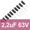 2.2uF 63V Elektrolitik Kondansatör