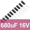 680uF 16V Elektrolitik Kondansatör