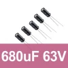 680uF 63V Elektrolitik Kondansatör