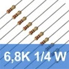 6.8K 1/4W Direnç