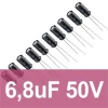 6.8uF 50V Elektrolitik Kondansatör
