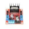 Arduino L298n Voltaj Regulatörlü Çift Motor Sürücü Kartı(Kırmızı Pcb)