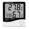 HTC-1 Dijital Termometre Saat Nem ve Sıcaklık Ölçe