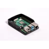 Raspberry Pi 4 Lisanslı Muhafaza Kutusu - Siyah