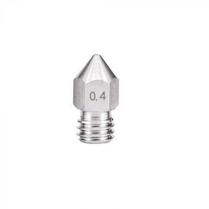0.4mm Çelik Nozzle MK8 - Ender 3 Uyumlu