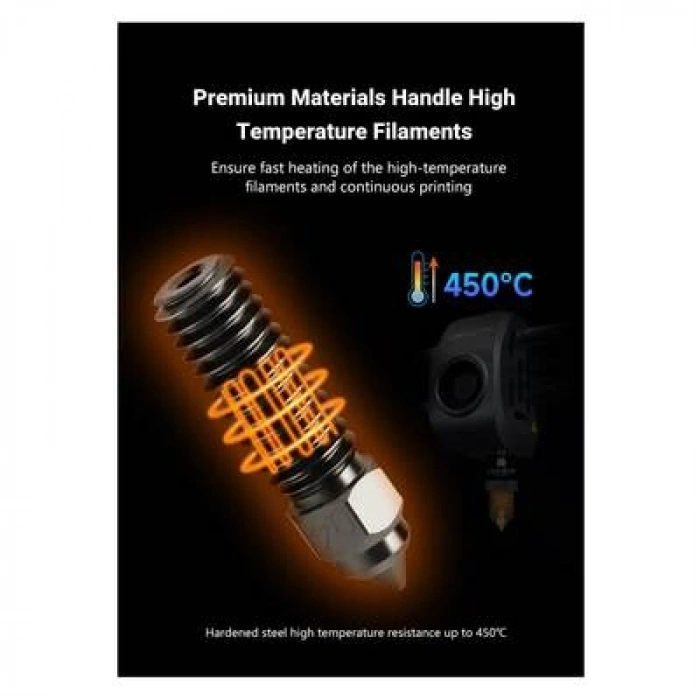 1.2mm Sertleştirilmiş Çelik Creality K1 - K1 Max - CR-M4 Nozzle