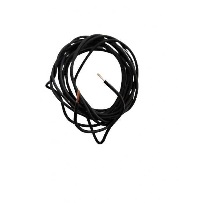 10 AWG Siyah Silikon Kablo 1mt - 6 mm2 SİAF Silikon