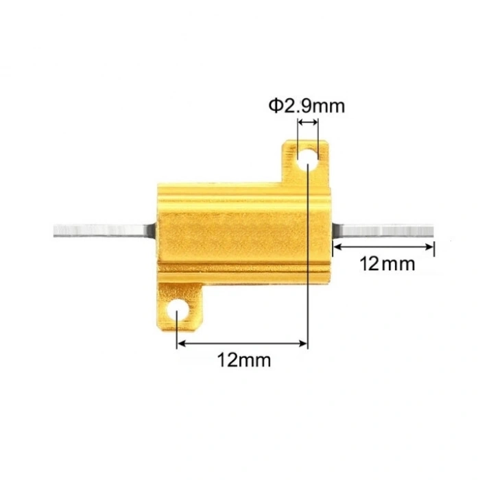 100R 10W 5% Alüminyum Direnç