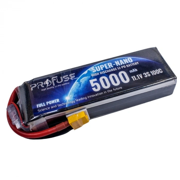11,1V 3S 5000mAh 100C Lipo Batarya