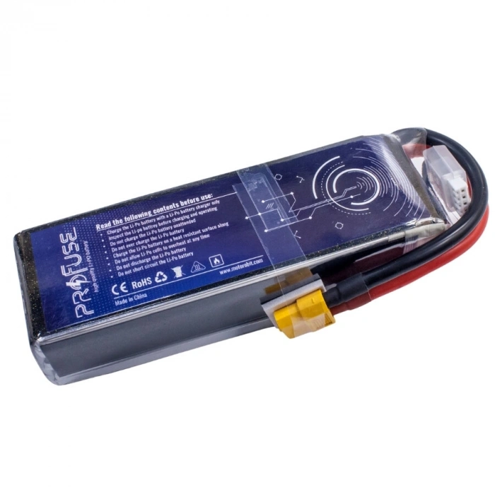 11,1V 3S 8000mAh 65C Lipo Batarya