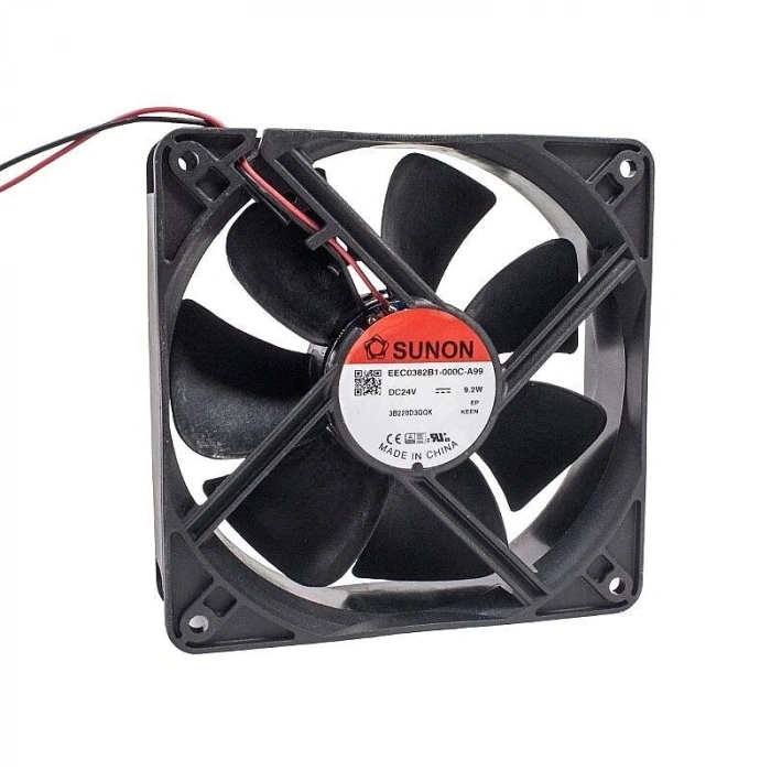 120X120X38mm 24V 0.4A Fan 2 Kablolu - EEC0382B1-000C-A99