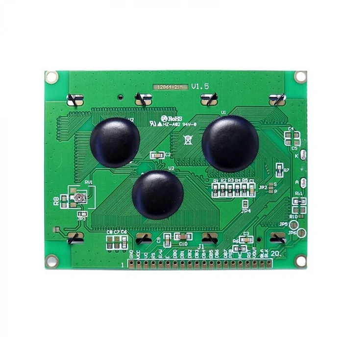128x64 Grafik LCD Mavi