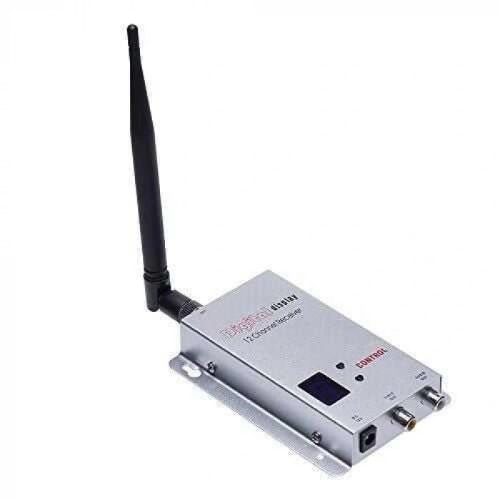 1.2Ghz 1.5W 12 Kanal Alıcı - FPV CCTV Uzun Menzil