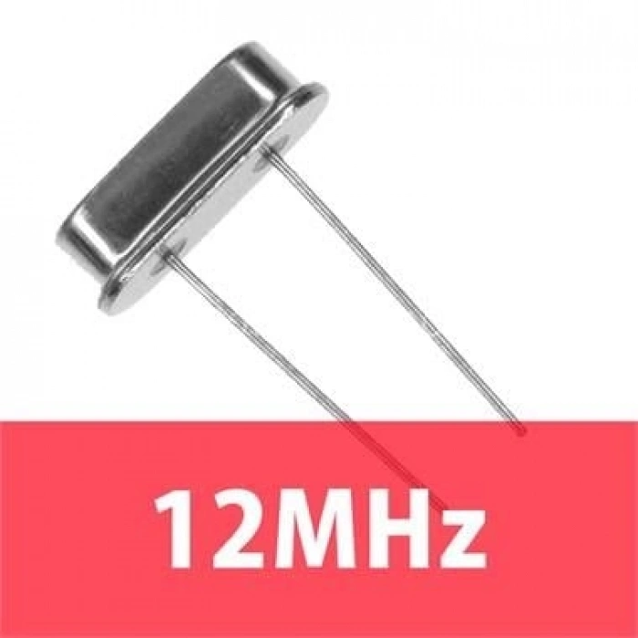 12MHz Kristal Osilatör (HC-49S)
