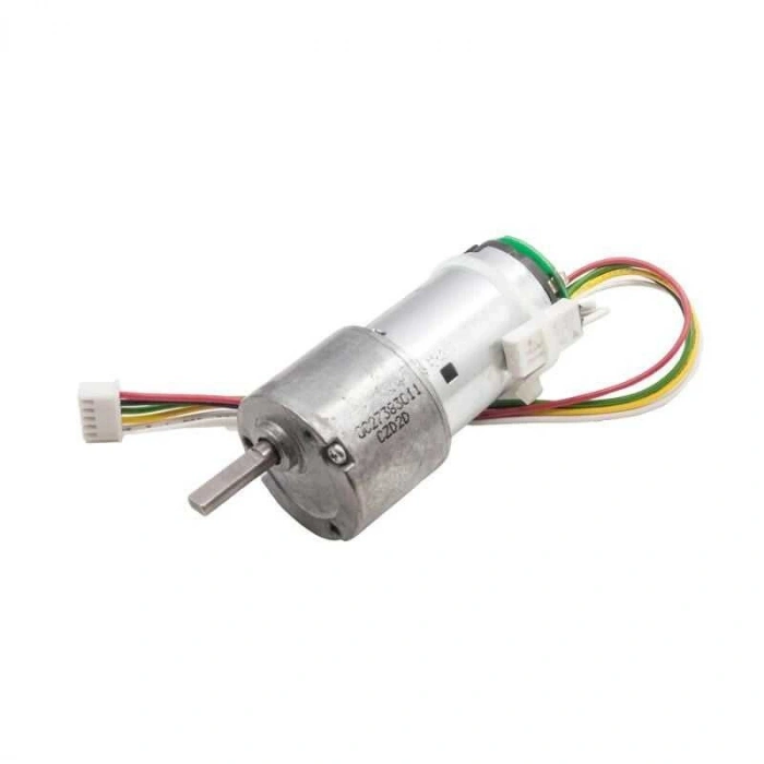 12V 20Rpm 33mm Redüktörlü ve Encoderli Dc Motor