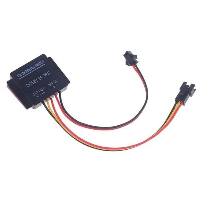 12V 3A Dokunmatik RGB Led Sürücü Dimmer Modül