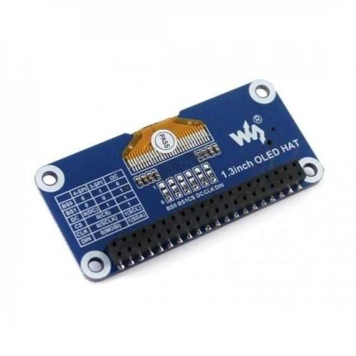1.3 inch 128x64 Tuşlu Raspberry Pi Oled Lcd Ekran