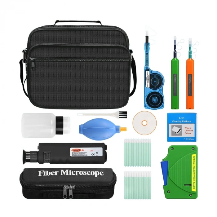 14 Parça Fiber Optik Temizleme Seti