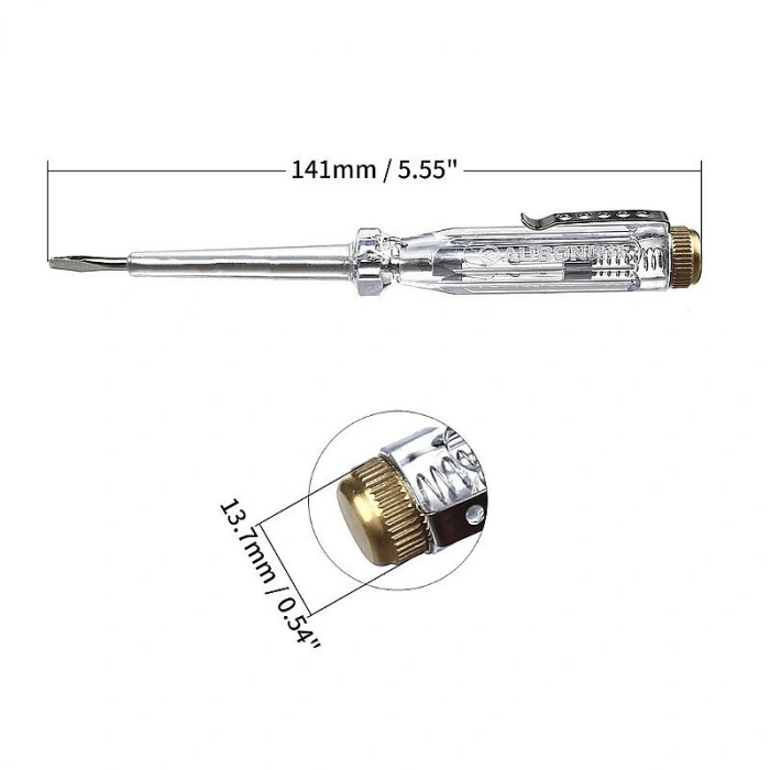 145mm Kontrol Kalemi - Düz Uçlu