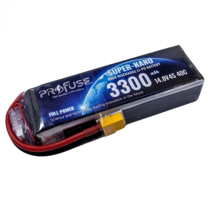 14,8V 4S 3300mAh 40C Lipo Batarya