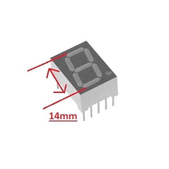 14mm 7 Segment Display (Katot)