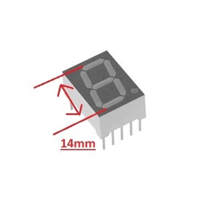14mm 7 Segment Display (Katot)