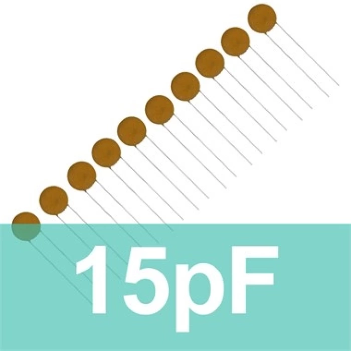 15pF Seramik Kondansatör (10 Adet)