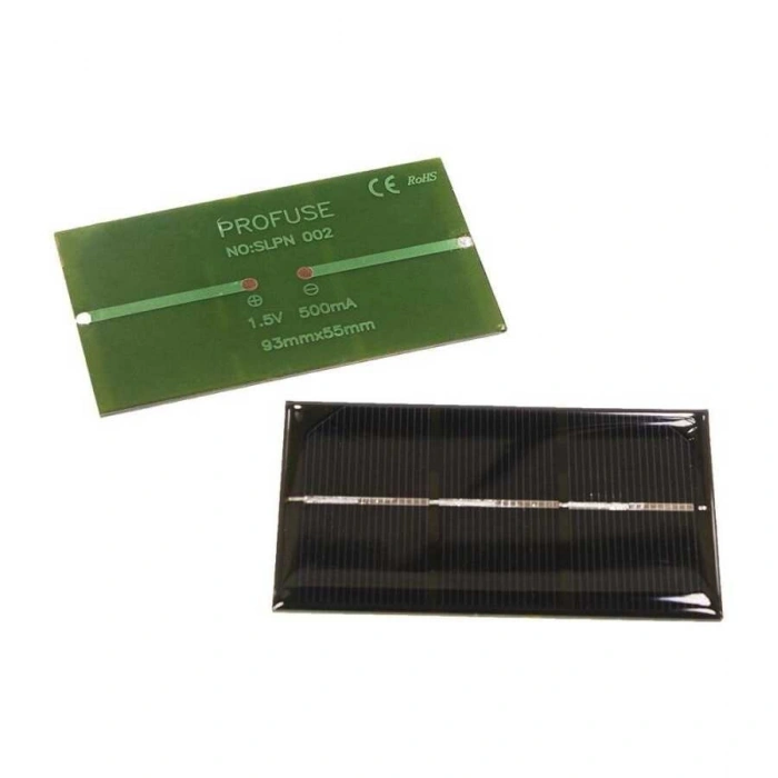 1.5V 500mA Solar Panel - Güneş Pili 93x55mm